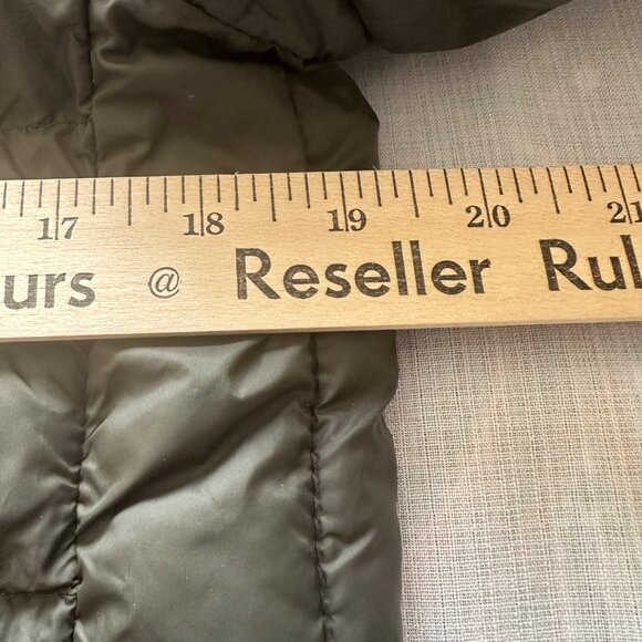 Gap Men's ColdControl Lightweight Puffer Nylon Black Grass Size Small Gorpcore - Picture 6 of 7